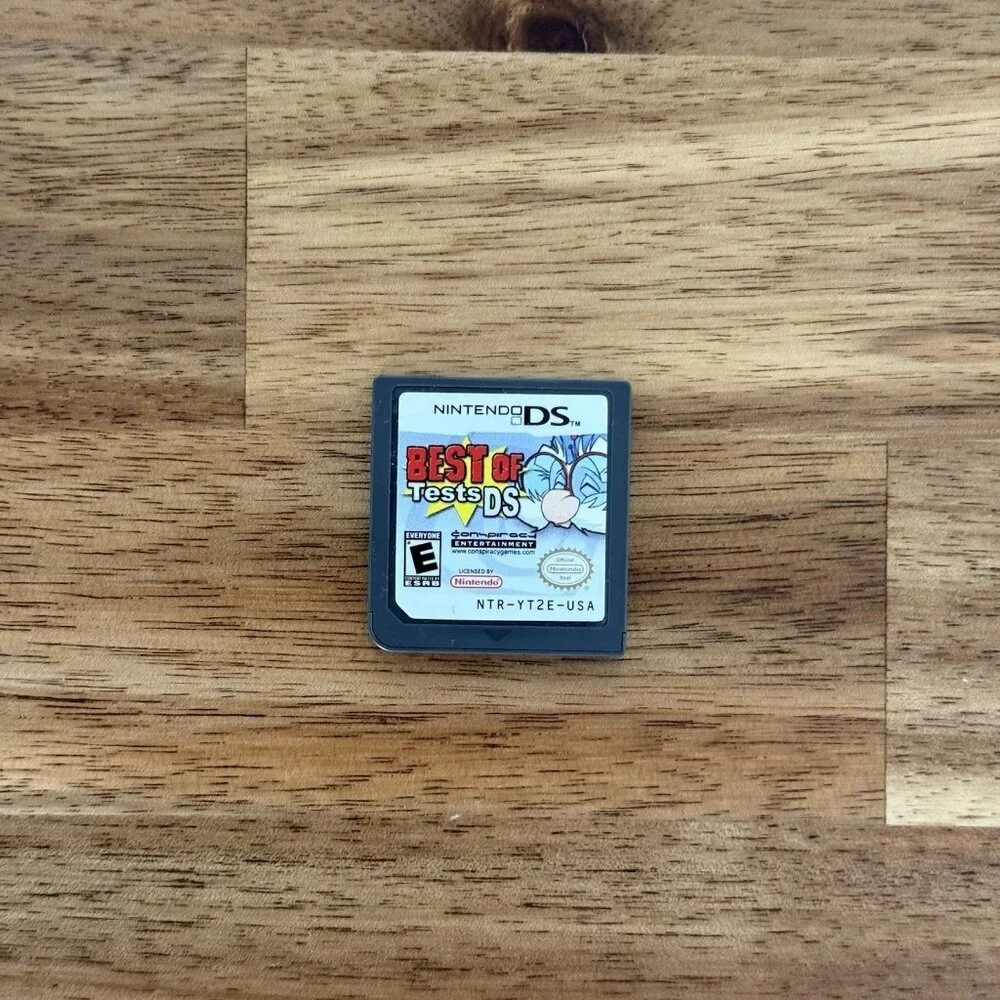 I Spy Fun House, Scribblenauts & Best Of Tests DS Lot Of 3 Nintendo DS Game Only